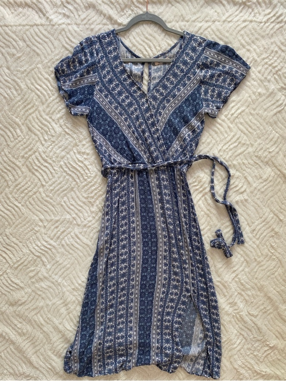Mi Ami Blue and White Dress